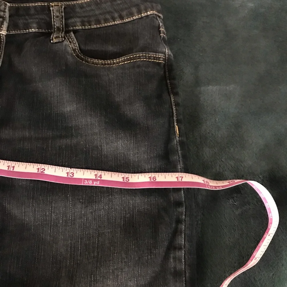 Kut from the Kloth denim stretch pencil skirt Sz 4 / 6 - Picture 5 of 9